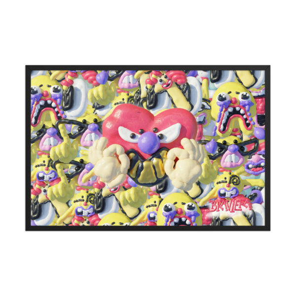 BRAVIERA WORLD - Framed poster - Image 3