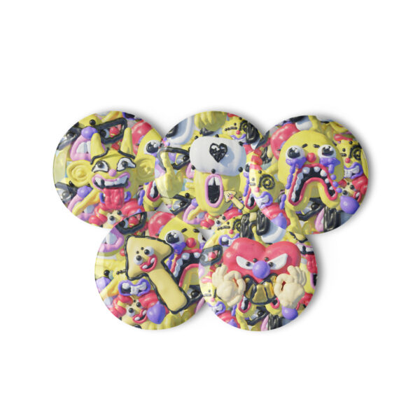 BRAVIERA BASICS - Set of pin buttons - Image 2