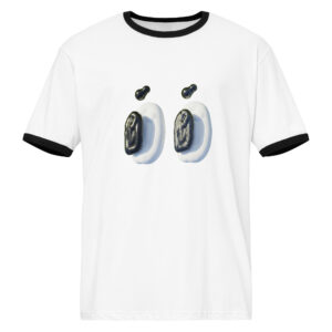 "EYE" Unisex ringer t-shirt